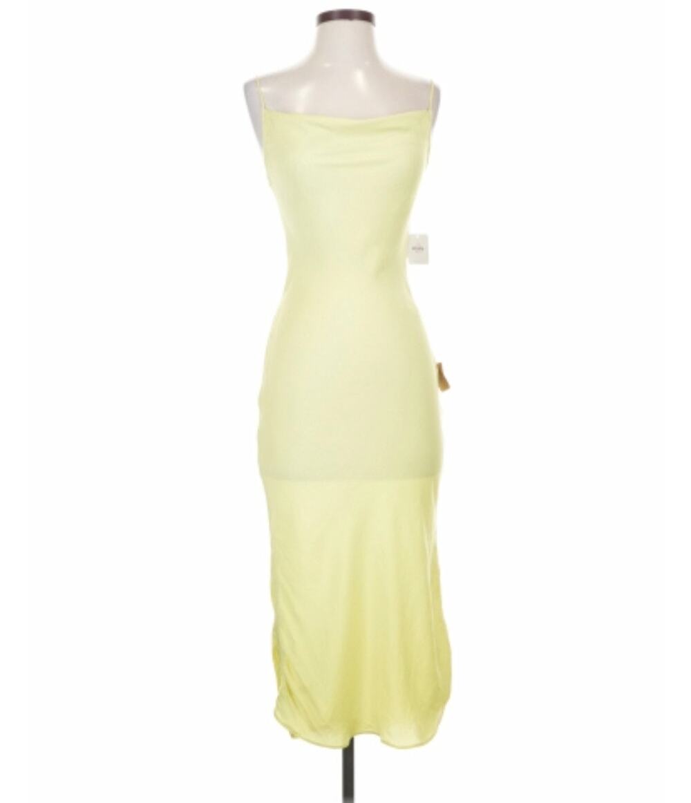 Intimately Free People Midi Dress Yellow NWT